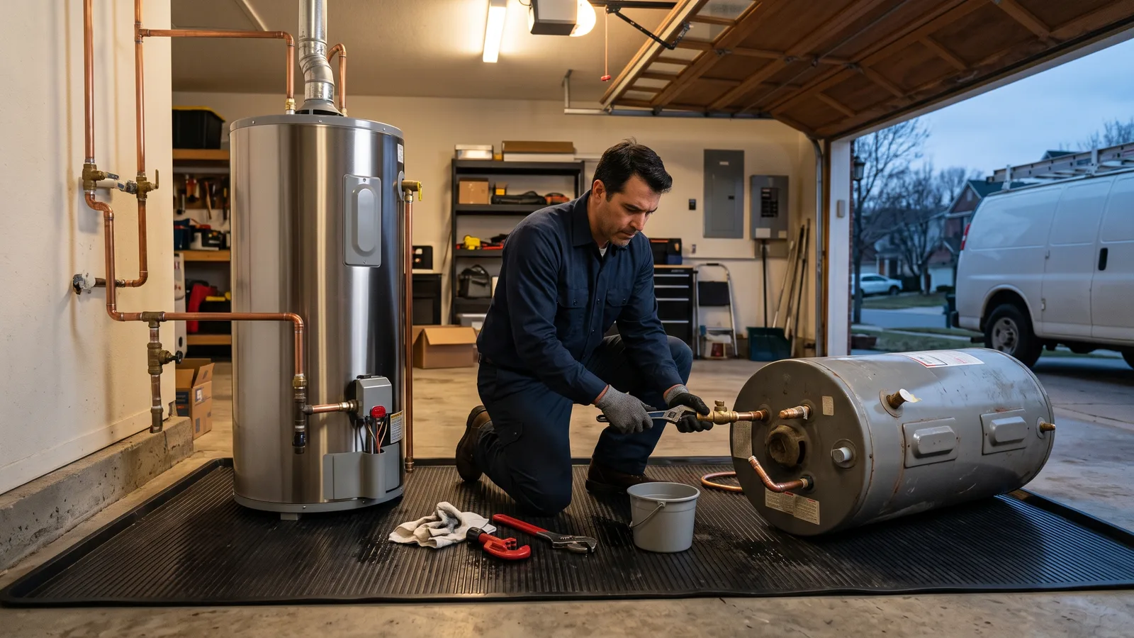 Emergency Water Heater Replacement: Cost, Safety and Same-Day Limits